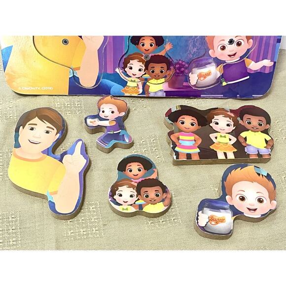 Johnny Johnny Chunky Wood Sound Puzzle - Picture 2 of 4